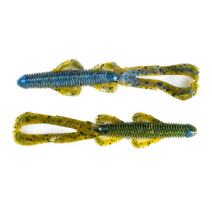 Googan Baits 4.65" Trench Hawg 9pk -Blue Baby