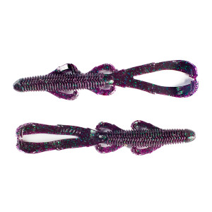 Googan Baits 6'' Trench Hawg 7pk - Junebug