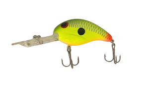 Head Hunter 1/2oz H12 Diver 10-12' - Lime Tangerine