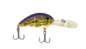 Head Hunter 1/2oz H12 Snazzy Eye Diver 10-12' - Mississippi Mud