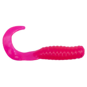 Head Hunter - 3" Grub 100 Count - 02-Hot Pink Head Hunter - 3" Grub 100 Count - 02-Hot Pink