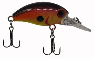 Head Hunter 1.25" Crappie Diver Short Bill - Ginger Snap