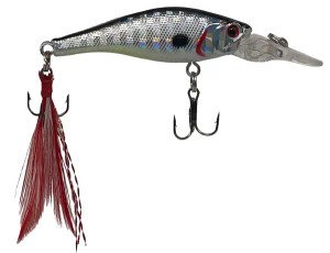 Head Hunter 1.75" Crappie Diver Suspending Minnow - Natural Silver