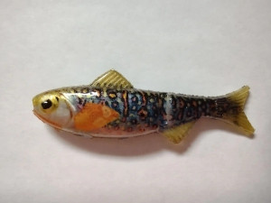 Head Hunter - 1/8 Keystone Minnow 6pc - Patriot Head Hunter - 1/8 Keystone Minnow 6pc - Patriot