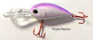 Jenko Crappie Crank - Purple Rain