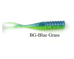 Jenko 2.5" Mermaid Jig 15pk - Blue Grass
