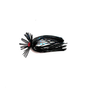 Jewel 5/16oz Pro Spider Jig - Black/Blue Flash 2pk