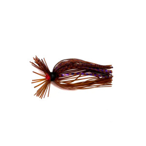 Jewel 7/16oz Pro Spider Jig 2pk - Brown/Purple Flash