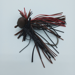 Jewel 1/2oz Football Jig - Old Skool Brown/Black/Red 2pk