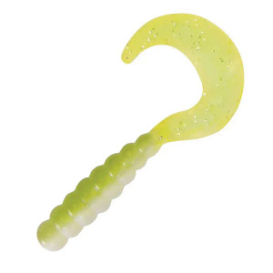 Kalin's 2" Triple Threat Grub 10pk - Lemon Meringue