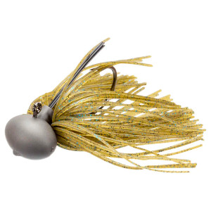 Keitech Tungsten M2 Football Jig 1/2oz - Green Pumpkin Blue