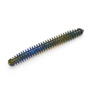 Lake Fork Trophy Lures 4" Ring-Fry 8ct - Okeechobee Craw Swirl