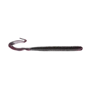 Lake Fork Trophy Lures 8" Lake Fork Worm 10ct - Red Shad Green Flake