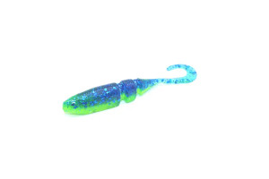 Lake Fork Trophy Lures 2.25" Live Magic Minnow Sickle Tail 15ct - Blue Grass