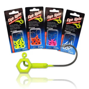 Leland's Eye Hole 1/16oz Brandon Smith Hammerhead Jig 5pk - Pink