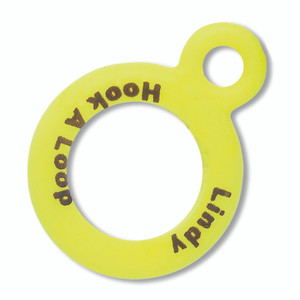 Lindy Hook A Loop 2pk - Chartreuse