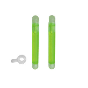 Lindy - Green Glowstick w/ Holder  3" 2pk