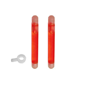 Lindy - Red Glowstick w/ Holder 3" 2pk