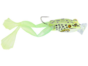Live Target 2.5" Ultimate Popper Frog - Fluoro Green/Yellow