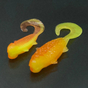 Luck "E" Strike - 2" Swim N Minnow Silk Chartreuse 25pk