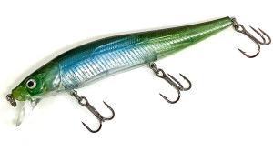 Luck E Strike STX Jerkbait 4-6ft - Emerald Shiner