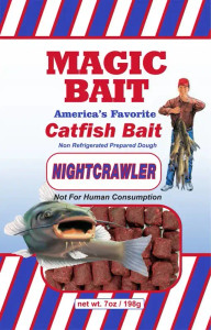 Magic Bait Catfish Cubes 7oz - Nightcrawler