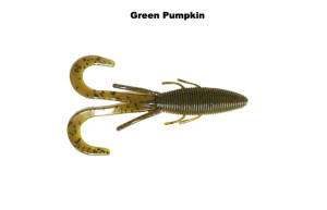 Missile Baits Baby D Stroyer 10ct - Green Pumpkin Missile Baits Baby D Stroyer 10ct - Green Pumpkin