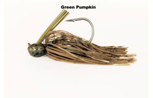 Missile Baits Ike's Flip Out Jig 3/4oz 5/0 1pk - Green Pumpkin