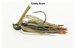 Missile Baits Ike's Flip Out Jig 3/8oz 5/0 1pk - Candy Grass