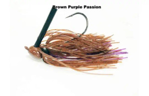 Missile Baits Ike's Head Banger 1oz 1pk - Brown Purple Passion
