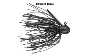 Missile Baits Ike's Micro Jig 1/8oz 2pk - Straight Black