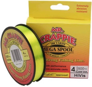Mr. Crappie - 4# Mr Crappie Hi-Vis 500yd