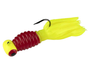 Mr. Crappie Sausage Head w/ Crappie Thunder - Red Rooster/Chart Head