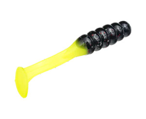 Mr. Crappie Slabalicious 15pk - Tuxedo Black Chartreuse Lam