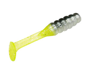 Mr. Crappie Slabalicious 15pk - Tennessee Shad Chartreuse Tail