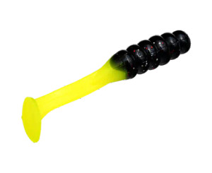 Mr. Crappie 1.25" Teen-Zee Slabalicious - Tux Blk Chart