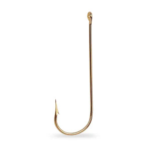 Mustad Aberdeen Hook Ringed sz4 10pk - Bronze