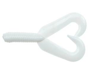 Net Bait Fuel 3" Twin Tail - White