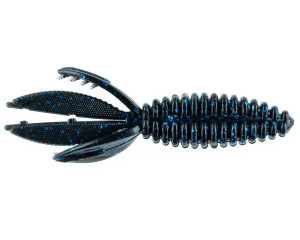 Netbait B Bug 8pk - Baitfuel Supercharged - Black Blue Flake