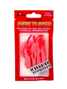 Pautzke 4ct Fire Tubes - PINK