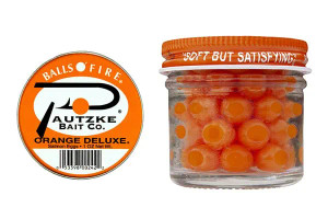 Pautzke 1oz Balls O Fire - Orange Deluxe