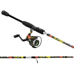 Profishiency - AP 5'6" Splat Spinning Combo w/ Lures On Pack (2pc)
