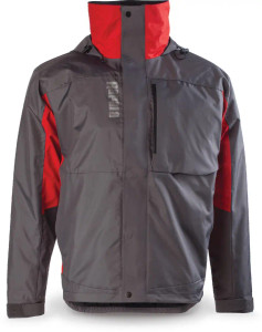 Rapala Rain Jacket Med - Grey Red