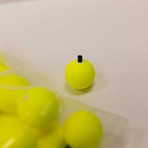 Rebel Fin Foam Float 3" Yellow w Peg 25/bag