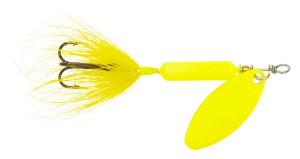 Rooster Tail 1/6oz - Fluorescent Chart Painted