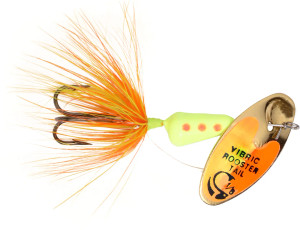 Vibric Rooster Tail 1/4oz - Clown Mylar