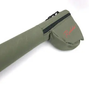 Rudder Fishing Fly Rod Case w/ Reel Bag