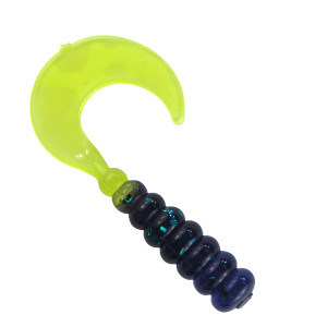 Southern Pro - 2" Hot Grub 50pk - Junebug Chartreuse