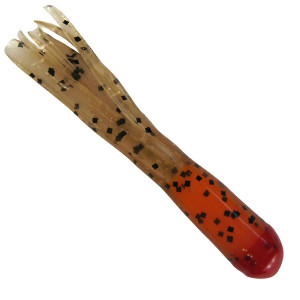Southern Pro - 1.5" Crappie Tube 50pk Red/Orange/Pumpkin