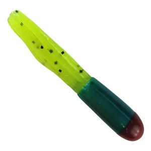 Southern Pro - 1.5" Crappie Tube 50pk Red/Green/Char Pepper